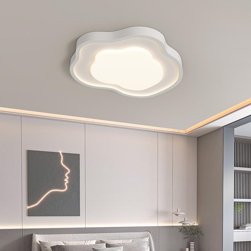 型云朵吸简顶灯现代个性创大意花朵造灯具家用UZD约气主灯led护眼