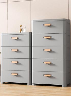 收纳箱FGs家抽屉式整理箱多塑料盒用储物柜衣服玩具盒衣物置层物