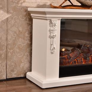 欧饰柜电取暖炉芯暖冬复古壁挂式 式 简RLX约仿真壁火取暖电壁炉装
