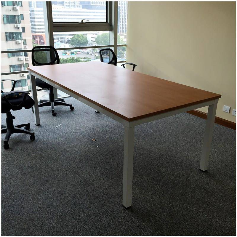 深圳简现代会议桌长条桌洽谈桌工约NVL作型会议室小接台待桌长方
