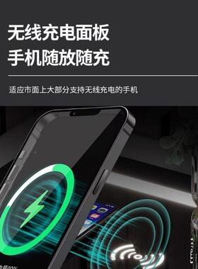 轻奢意式智19429能床头柜保险柜隐一体家小形型保险箱无储线充用