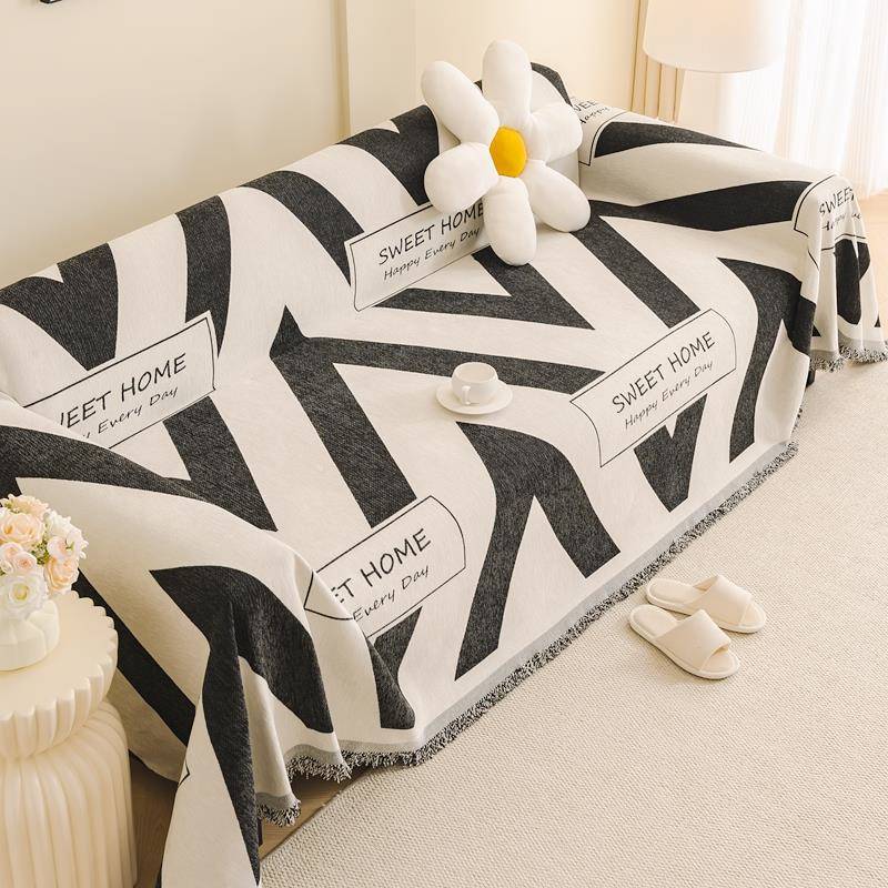 防抓雪尼尔沙发盖布四猫季通用2025款TAM新全套罩包防滑垫巾毯子