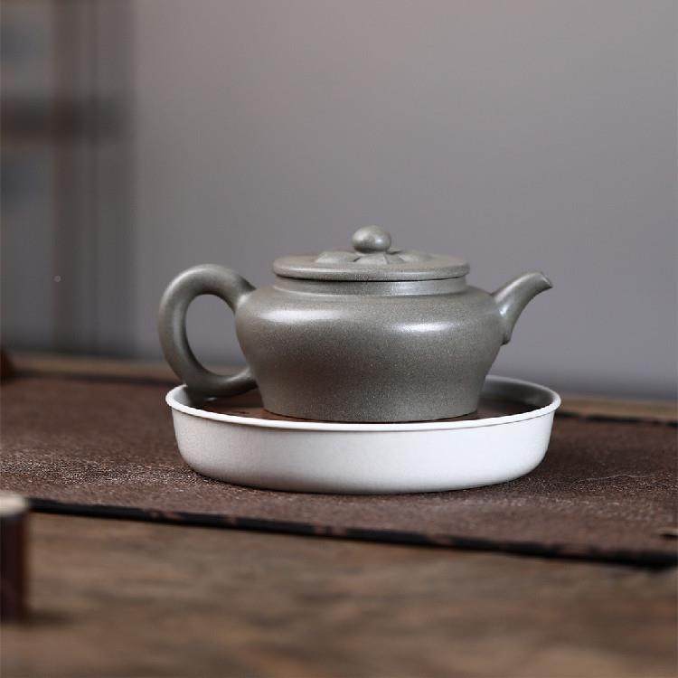 宜兴紫砂壶原矿青灰段手茶工作XNF花制壶菱茶具