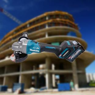 makita牧田GA0VWF3切G无刷充电角G磨机A011G电动磨光机金属打磨割