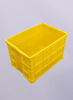 75755箱5*52*490mm周转箱7料55塑5箱红色755料整塑理筐红色收购箱