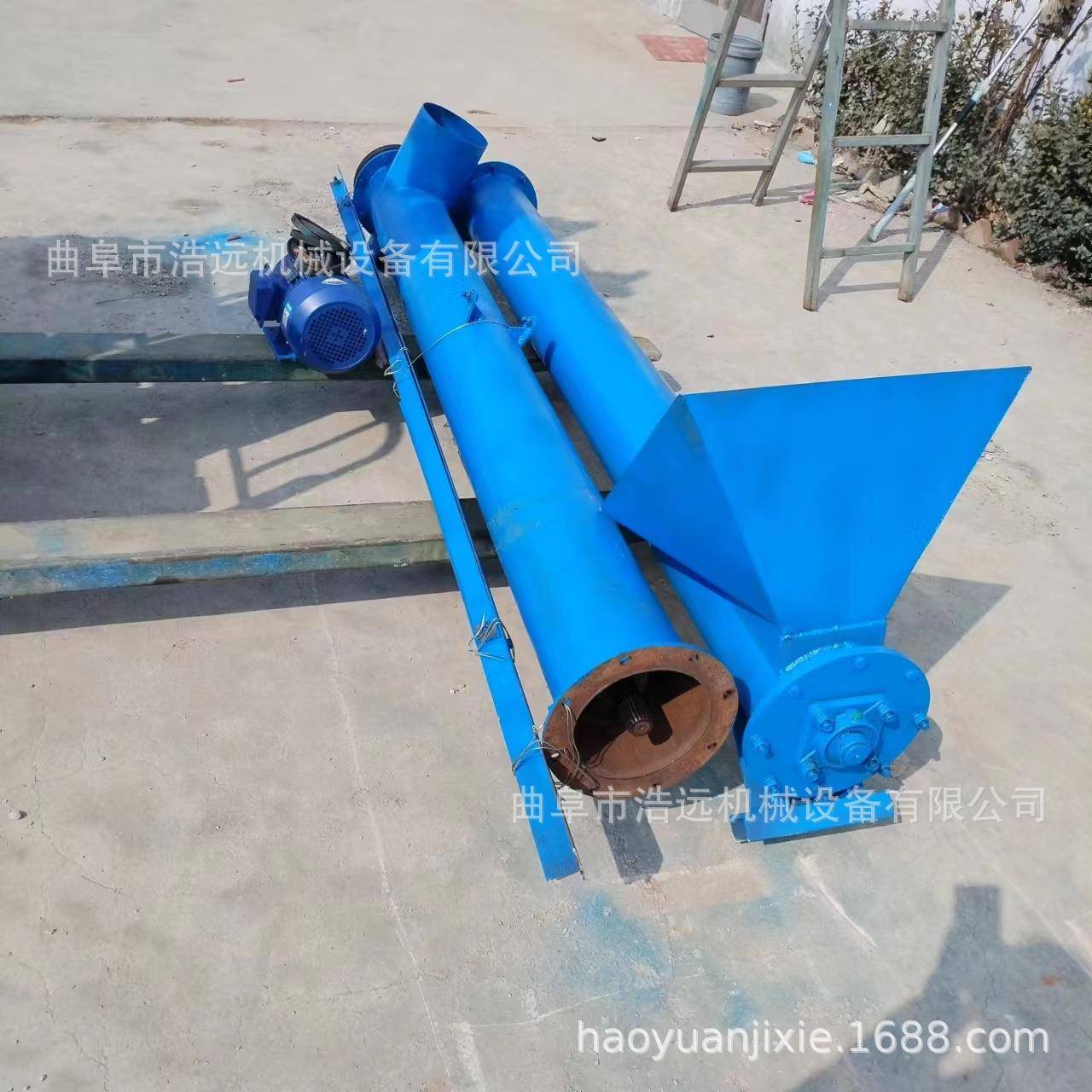 自吸螺旋钢提升机锈白糖味ZUC精大式蛟龙上料机河不沙车载式大蛟