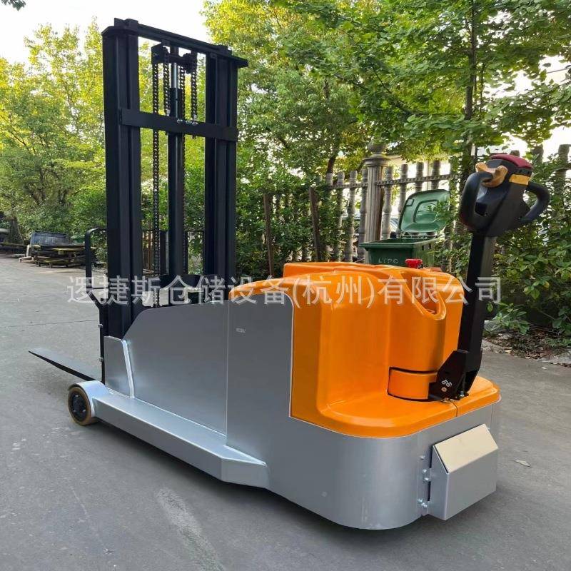 全电动重EKW无配支腿堆高车平衡堆垛搬运叉车自动电堆高车动升重