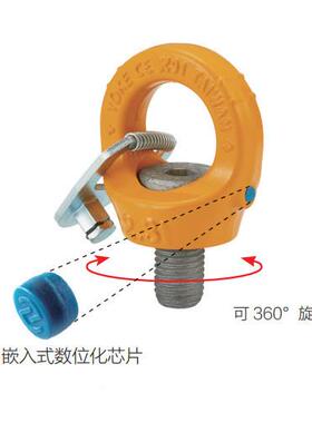 转吊环螺栓YOKE原厂直销8旋-291K旋QTO转吊环UN英制C栓吊螺钩