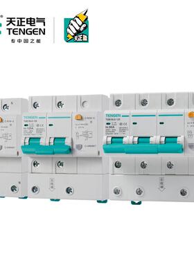 天正TGB1NL-1气25空开关带44882漏相电保护断路器2EP/3P/4P三四线