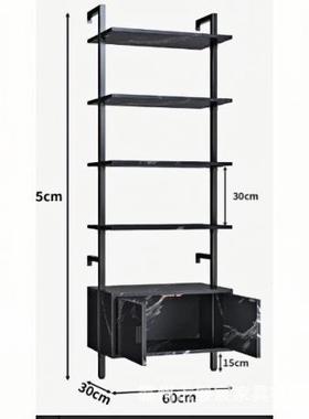 木制展示架复JFL1915家古梯子现公代设环保办书架计具