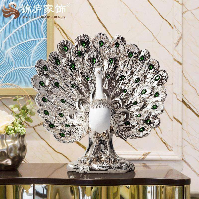 欧式书ST798孔摆雀开屏摆件装饰品家居客厅电视柜酒柜橱房窗工艺,家居饰品,装饰摆件,淘宝优惠券,粉丝福利购,淘宝优惠卷