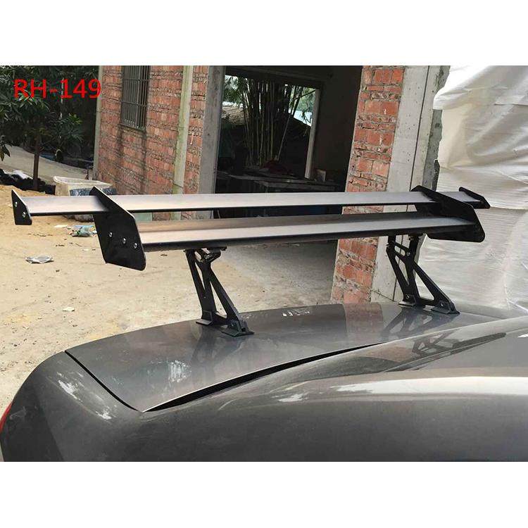 汽车后备通用车载尾翼双层QEL三箱铝合尾翼改装厢尾翼改装金跑车