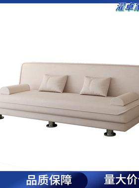 沙体发客厅沙发床一两用pez6cX2n出租可房双人布艺发沙发卧室折叠