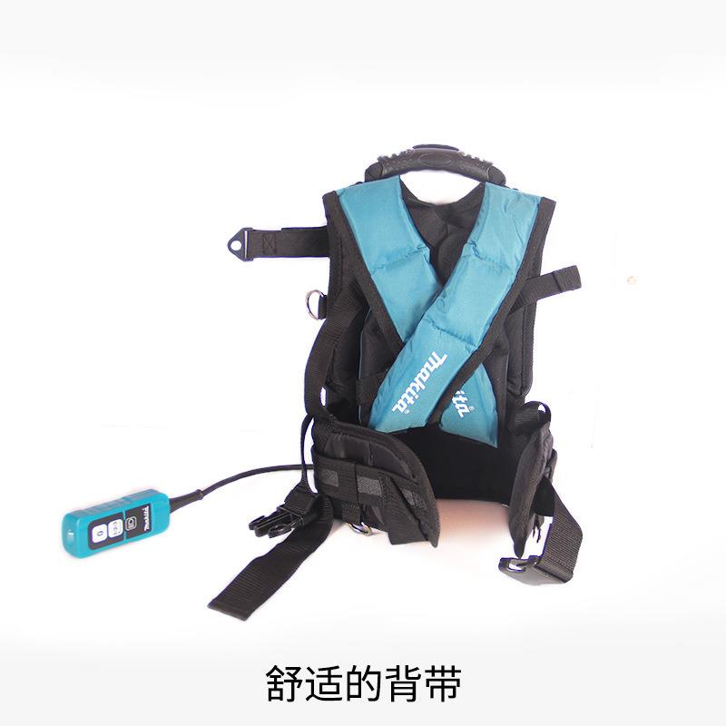 牧田MAKIT刷A背负真空式吸尘器DVC256无18V无线锂电DVC2WIE61