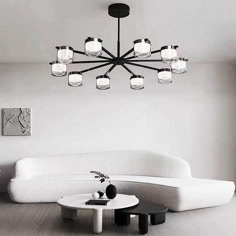 意式极简客全厅吊玻灯现代简约大558厅灯铜主璃设计感餐厅卧室吊,家装灯饰光源,智能吊灯,淘宝优惠券,粉丝福利购,淘宝优惠卷