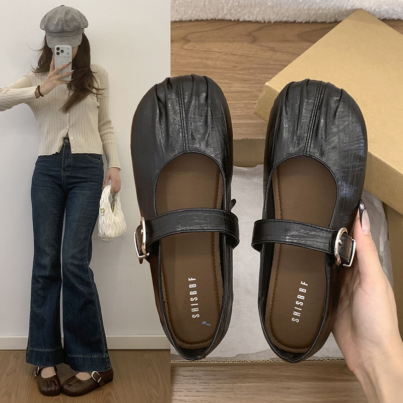 法式浅口玛丽珍单鞋女2026新款