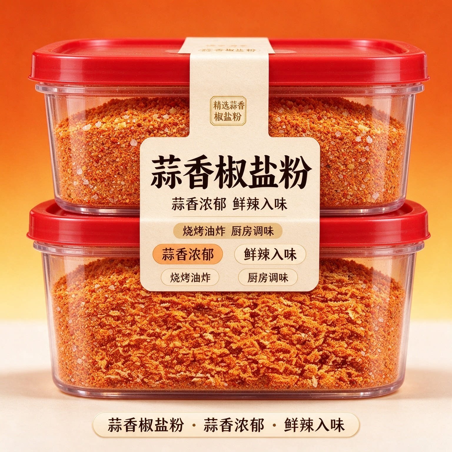 正宗蒜香椒盐粉烧烤调味料