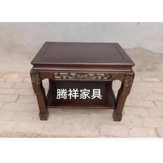 盆景架实木客厅奇石底座鱼缸架超承重长方形花架工艺礼品摆饰置物