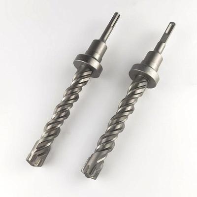 十字电IVZ锤钻头钢合金冲钨击钻混凝土四锚栓螺丝钻方头柄圆柄刃