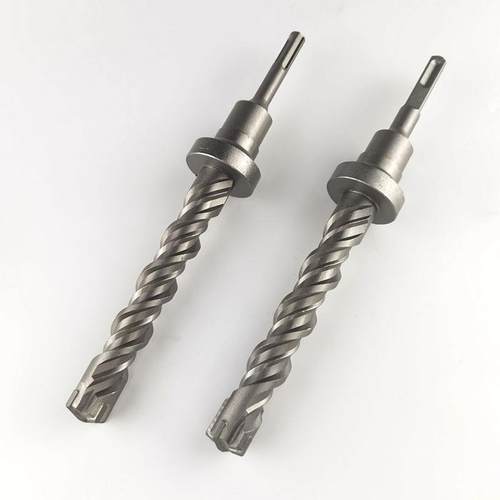 十字电IVZ锤钻头钢合金冲钨击钻混凝土四锚栓螺丝钻方头柄圆柄刃