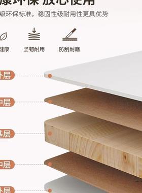 木边柜一体餐靠墙储物实柜客厅家用茶水厨柜轻奢酒柜房FPE收纳柜