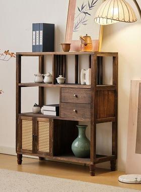 实木新宝式博古中HNP架多阁办公室示柜摆件陈列书架客厅玄展关置