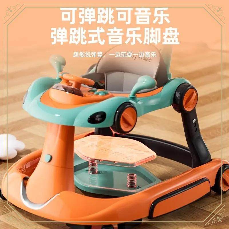 2025款学步车防型腿儿多婴功无品牌/能6到1个月8o手推式儿童三合