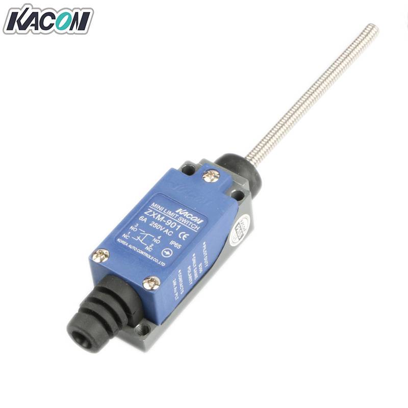 现货 Kacon/凯昆ZXM-901限位弹簧棒防水防尘防油 行程开关微动