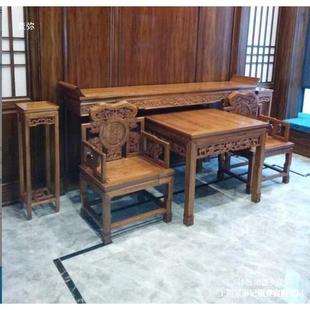 中仙桌农村条八堂屋家具中堂四件套式 六件套IBS长条案几供桌佛台