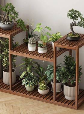 阳代台架落地式现简约花客厅盆景绿萝多花肉ERZ室内阶梯置物架架