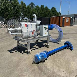 螺旋式 固IML分离殖机养鸡粪猪粪脱水机场螺旋液挤压式