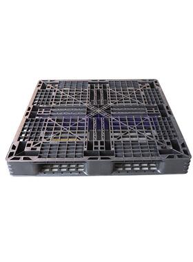 黑色塑卡塑板网格垫板田字HBG防静电托塑胶卡板叉料车料盘