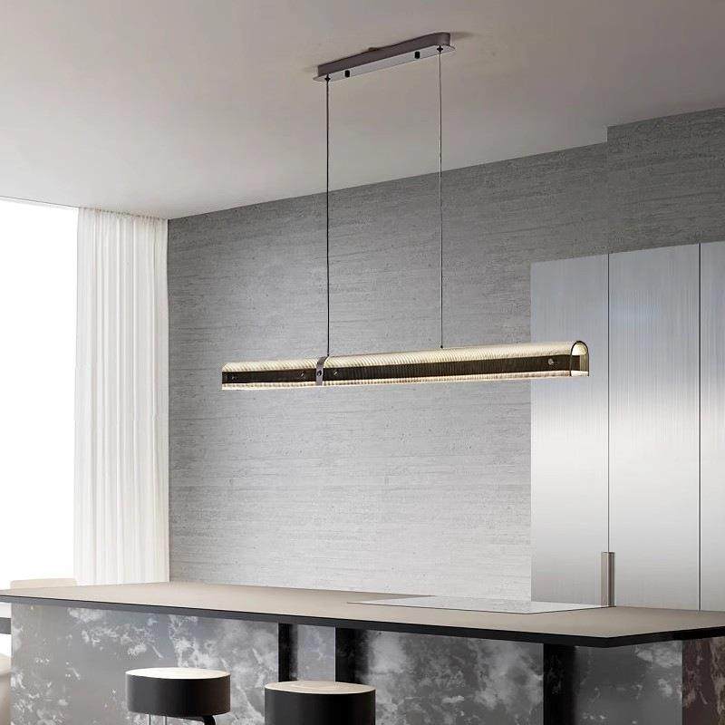 意式极简条轻线奢设师款一字计餐厅吊灯现65766代个性厨房岛台吧,家装灯饰光源,智能吊灯,淘宝优惠券,粉丝福利购,淘宝优惠卷