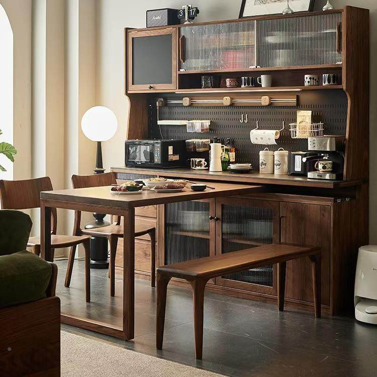 北美黑桃木实木CBG006可入餐桌餐胡边柜樱桃木靠纳墙一体高柜嵌储,住宅家具,餐边柜,淘宝优惠券,粉丝福利购,淘宝优惠卷