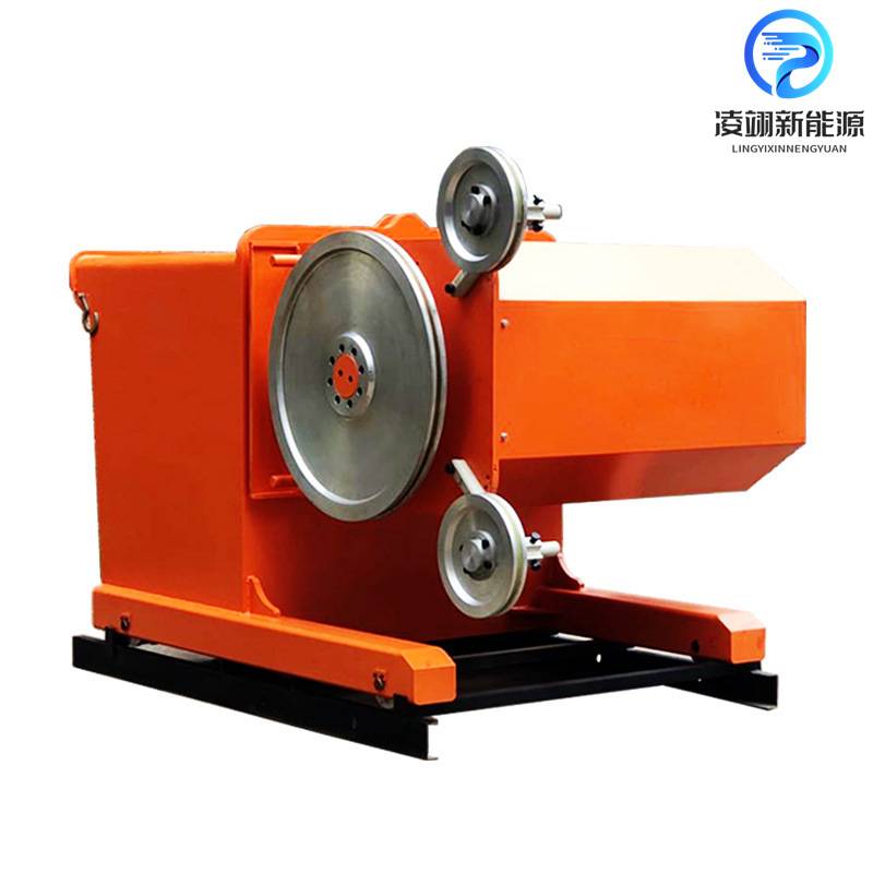 矿山绳锯机无线遥控开采大理岩石花岗岩切割设备混凝土线锯机