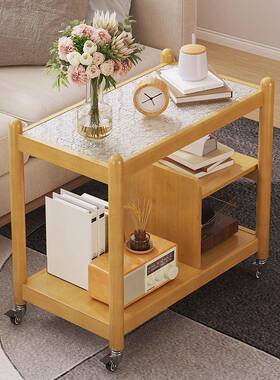 小推车可移动沙发边几几茶家小用客厅桌卧子70531室小户型床头桌