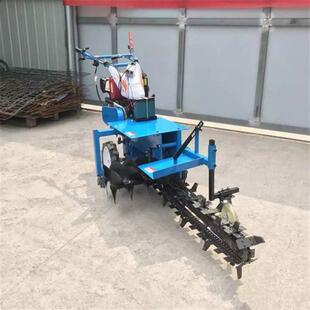 农型手扶开沟机多功条能链式挖沟机用犁LZL小地松土微耕机