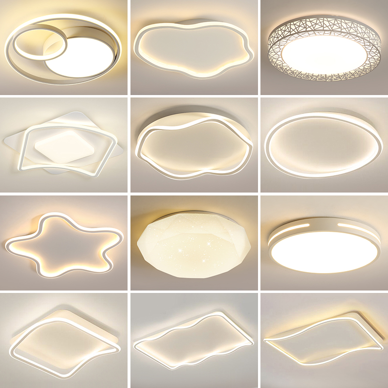 吸顶灯简约主卧室灯圆形2023新款客厅灯S房间阳台北欧灯具