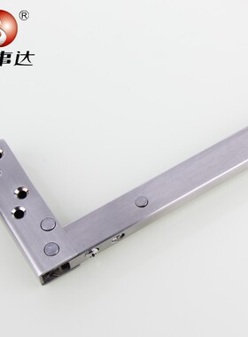 百事达不锈钢顺位器 顺门器 防火门闭门器 双开门顺序器通道门
