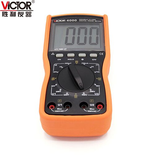 VC4000M/VC4100三钳相位伏安表三相相序检测仪相位表VC4300VC4500