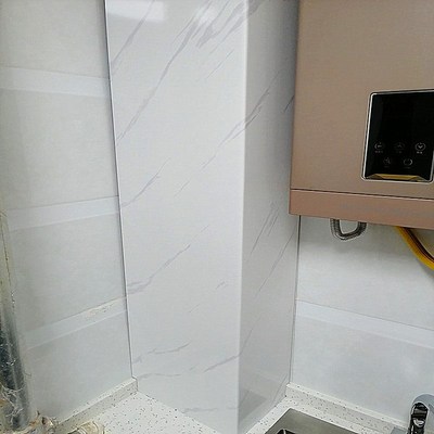 下水管装饰遮挡厨房燃气卫生v间阳台包管道装饰护角L型U型包管神