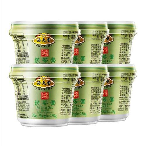 香港海天堂茯苓膏即食250g/杯古法草本植物熬制正宗茯苓膏