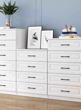 4I木斗柜卧室储物收F77M55H9纳柜客厅斗电柜现代五实柜杂物柜视八