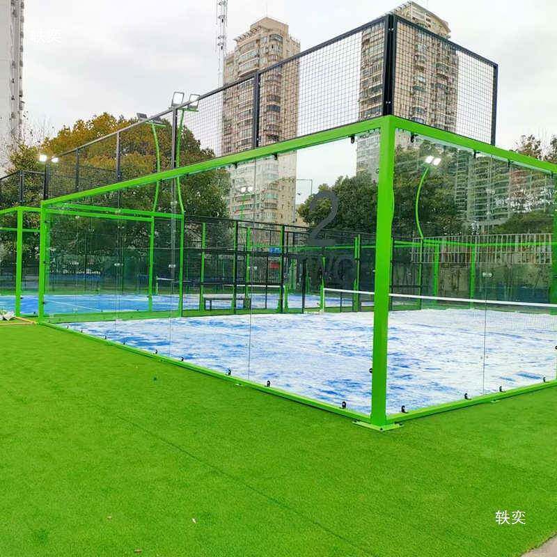 户外场围网校园小区别墅运动场地体护栏内外育板式室网球DOX场围
