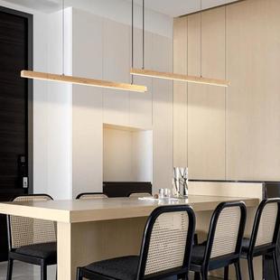 现CLP古代简约设计感客宿厅灯日式 复民餐桌吊灯长条茶室吧台灯具