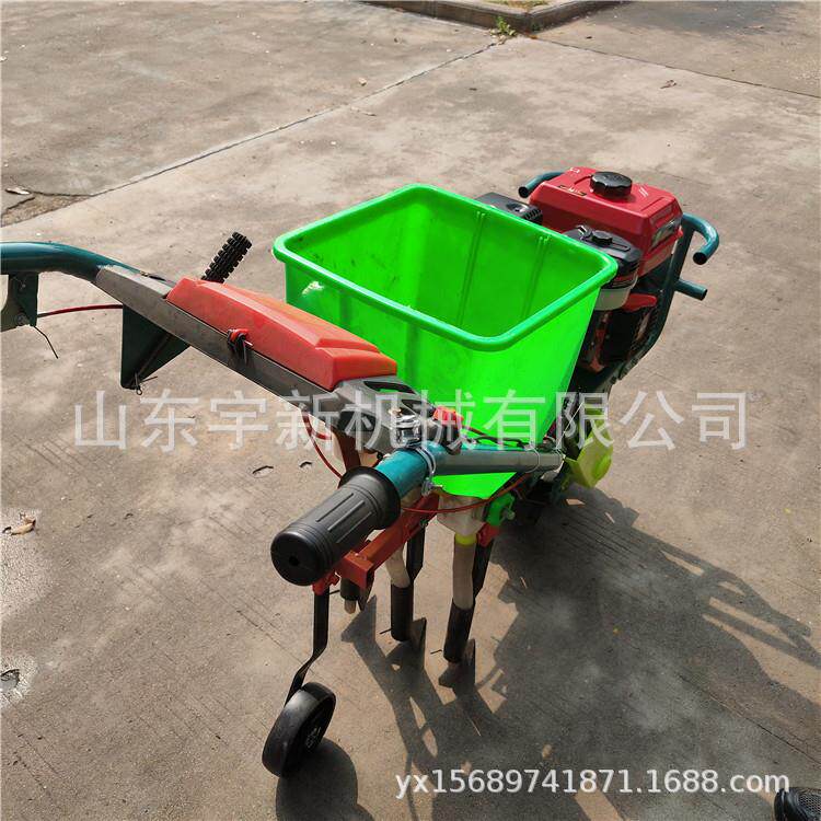 小无品牌/型推式多功能耘播机播大玉米豆种手机家用追肥机