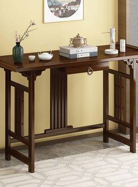 新中香桌供桌香案用条案SVE入户玄台关桌式轻奢玄关台神台供香家