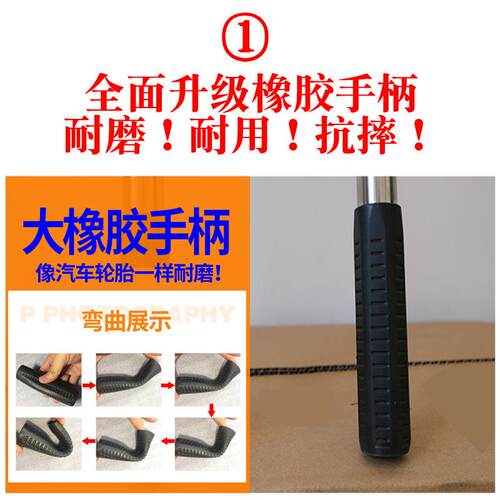 旗杆JFD户外米伸缩2米旗杆不5锈钢3米手持4.3米2米导游旗杆手摇新