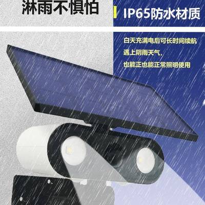 跨境热销户外草灯庭院灯太应阳光能壁灯人体感灯节能JY-18002泛坪