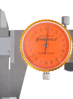 盘钢盾S071011表式游卡尺150m200m无品牌/m标m带表卡尺